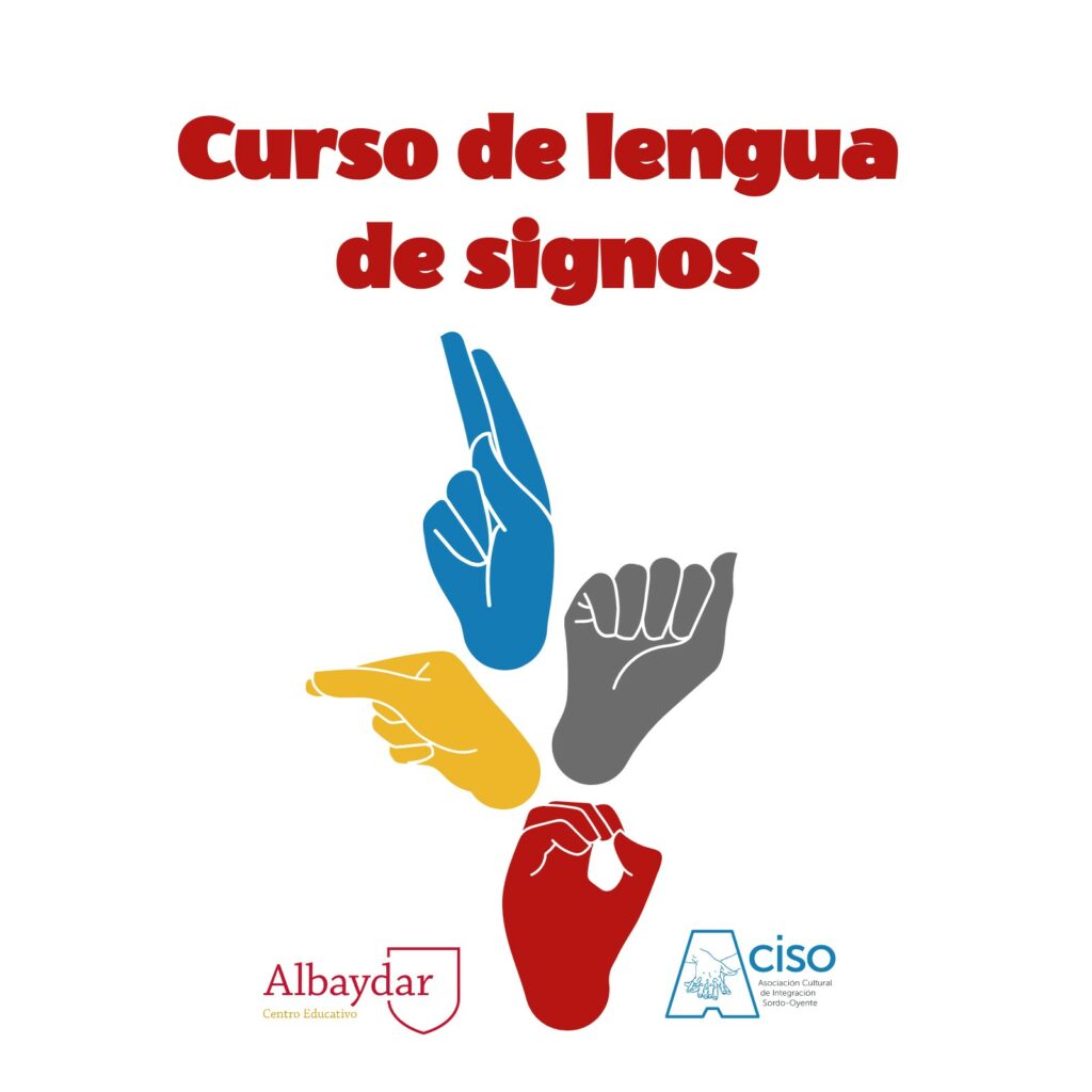 Curso de lengua de signos Albaydar